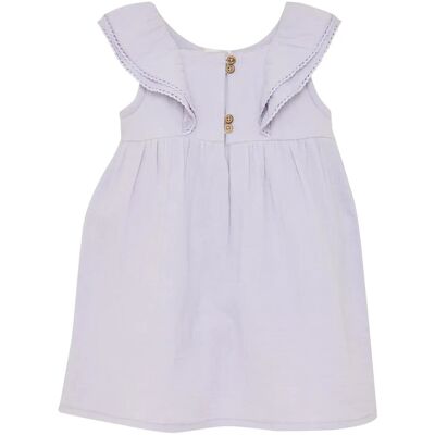En Fant Dress Ss Muslin 98 Purple 98 En Fant Dress Ss Muslin 98 Purple 98