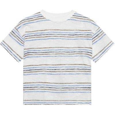 En Fant T-Shirt Ss Stripe 98 White 98 En Fant T-Shirt Ss Stripe 98 White 98