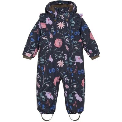 En Fant Baby Snowsuit W. Frills 86 Patterned 86 En Fant Baby Snowsuit W. Frills 86 Patterned 86