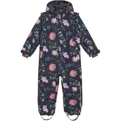 En Fant Snowsuit W. Frills 98 Navy 98 En Fant Snowsuit W. Frills 98 Navy 98