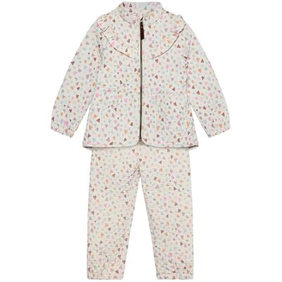 En Fant Thermal Set W. Frills, Aop 122 Patterned 122 En Fant Thermal Set W. Frills, Aop 122 Patterned 122