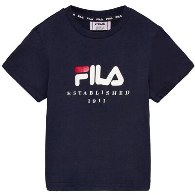 FILA Benna Regular Logo T-Shirt 86-92 Navy 86-92 FILA Benna Regular Logo T-Shirt 86-92 Navy 86-92