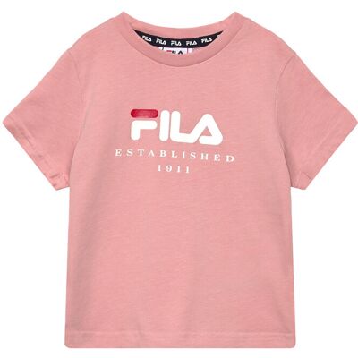 FILA Benna Regular Logo T-Shirt 110-116 Pink 110-116 FILA Benna Regular Logo T-Shirt 110-116 Pink 110-116