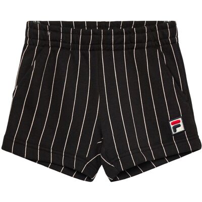 FILA Lubaco Regular Pinstriped Sweat Shorts 86-92 Black 86-92 FILA Lubaco Regular Pinstriped Sweat Shorts 86-92 Black 86-92