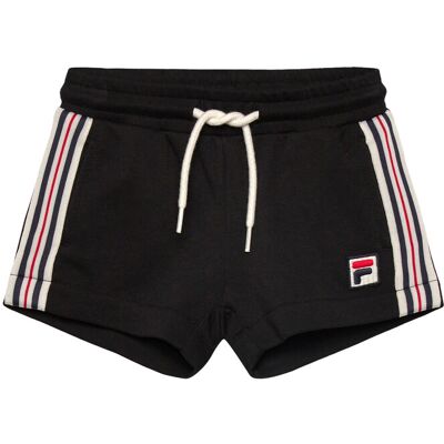 FILA Montereggi Regular Heritage Tape Sweat Shorts 110-116 Black 110-116 FILA Montereggi Regular Heritage Tape Sweat Shorts 110-116 Black 110-116