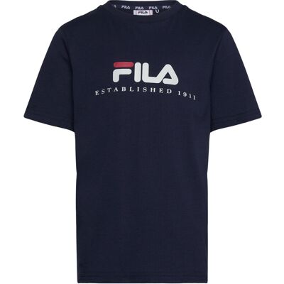 FILA Carisio Regular Logo T-Shirt 146-152 Navy 146-152 FILA Carisio Regular Logo T-Shirt 146-152 Navy 146-152