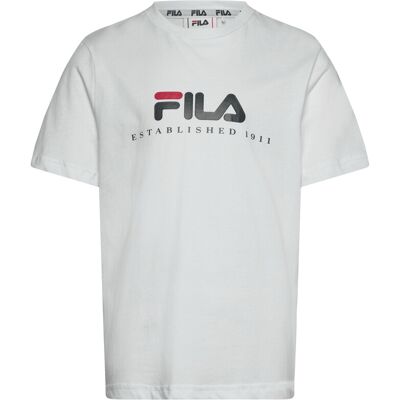 FILA Carisio Regular Logo T-Shirt 134-140 White 134-140 FILA Carisio Regular Logo T-Shirt 134-140 White 134-140