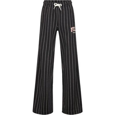 FILA Rifredi Wide Graphic Pinstriped Sweatpants 134-140 Black 134-140 FILA Rifredi Wide Graphic Pinstriped Sweatpants 134-140 Black 134-140