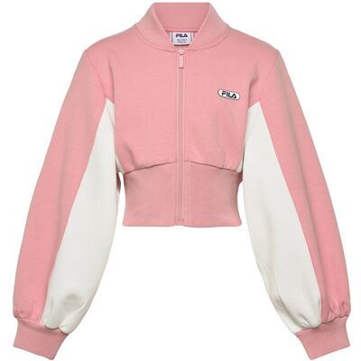 FILA Lecore High Rib Scuba Track Jacket 146-152 Pink 146-152 FILA Lecore High Rib Scuba Track Jacket 146-152 Pink 146-152