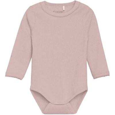 Fixoni Body Ls Melange Rib 62 Pink 62 Fixoni Body Ls Melange Rib 62 Pink 62
