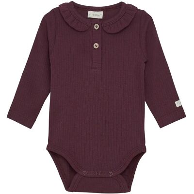 Fixoni Body Ls Rib 62 Purple 62 Fixoni Body Ls Rib 62 Purple 62