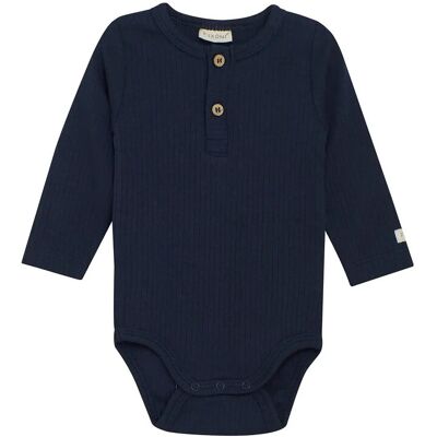 Fixoni Body Ls Rib 68 Navy 68 Fixoni Body Ls Rib 68 Navy 68
