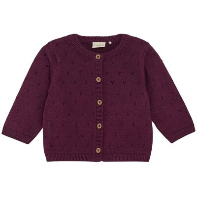Fixoni Cardigan Knit 62 Purple 62 Fixoni Cardigan Knit 62 Purple 62