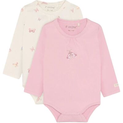 Fixoni Body Ls 2-Pack 86 Pink 86 Fixoni Body Ls 2-Pack 86 Pink 86