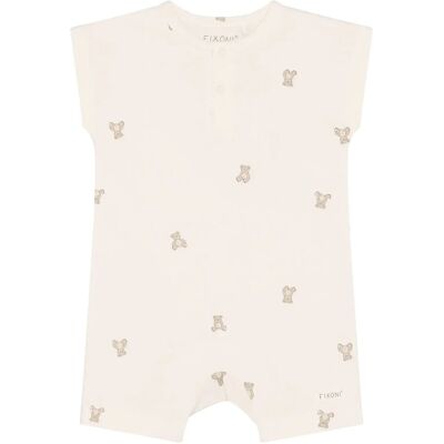 Fixoni Romper Ss 86 Cream 86 Fixoni Romper Ss 86 Cream 86