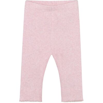 Fixoni Leggings Melange Rib 80 Pink 80 Fixoni Leggings Melange Rib 80 Pink 80