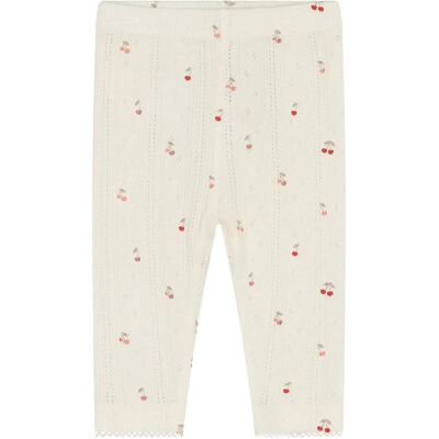 Fixoni Leggings Pointelle 86 Cream 86 Fixoni Leggings Pointelle 86 Cream 86