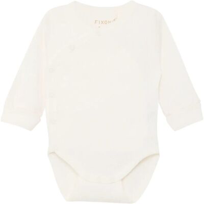 Fixoni Wrap Body Ls Rib Solid 50 Cream 50 Fixoni Wrap Body Ls Rib Solid 50 Cream 50