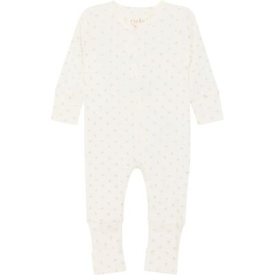 Fixoni Romper Ls Rib 86 Cream 86 Fixoni Romper Ls Rib 86 Cream 86