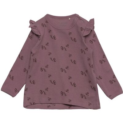 Fixoni Blouse Ls W.aop - Girls 86 Purple 86 Fixoni Blouse Ls W.aop - Girls 86 Purple 86