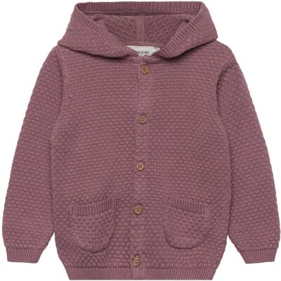 Fixoni Knit Cardigan Ls 50 Burgundy 50 Fixoni Knit Cardigan Ls 50 Burgundy 50