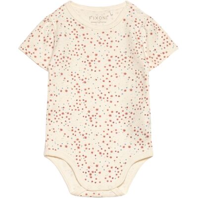 Fixoni Body Ss W.aop 62 Cream 62 Fixoni Body Ss W.aop 62 Cream 62