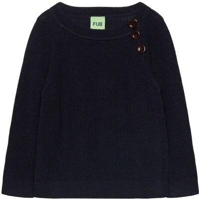 FUB Baby Raglan Sweater 62 Navy 62 FUB Baby Raglan Sweater 62 Navy 62