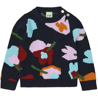 FUB Baby Jaquard Sweater 74 Patterned 74 FUB Baby Jaquard Sweater 74 Patterned 74
