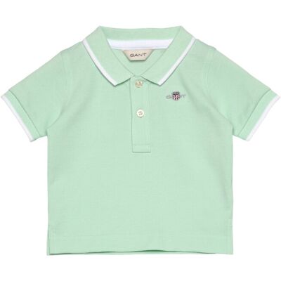 Gant Contrast Tp Ss Pique Rugger 86 Green 86 Gant Contrast Tp Ss Pique Rugger 86 Green 86