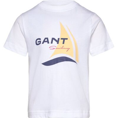 Gant Sailing Graphic T-Shirt 92 White 92 Gant Sailing Graphic T-Shirt 92 White 92