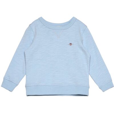 Gant Shield Cotton Slub C-Neck 122/128 Blue 122/128 Gant Shield Cotton Slub C-Neck 122/128 Blue 122/128