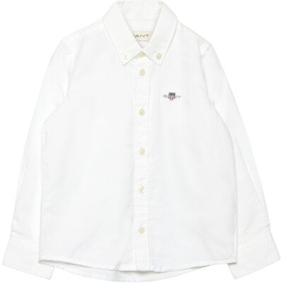 Gant Shield Oxford Bd Shirt 98-104 White 98-104 Gant Shield Oxford Bd Shirt 98-104 White 98-104