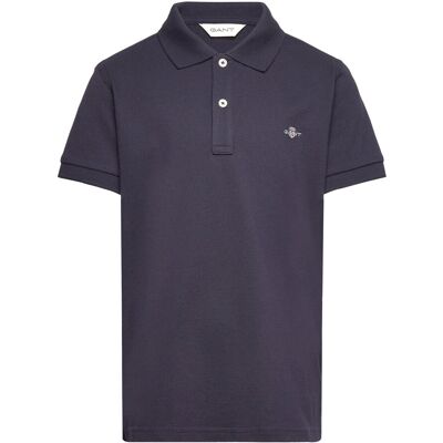 Gant Shield Ss Pique 134-140 Navy 134-140 Gant Shield Ss Pique 134-140 Navy 134-140