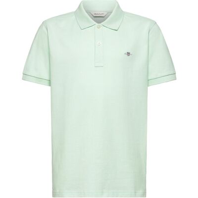 Gant Shield Ss Pique 170 Green 170 Gant Shield Ss Pique 170 Green 170