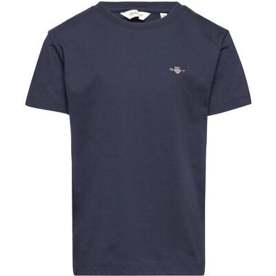 Gant Shield Ss T-Shirt 134-140 Navy 134-140 Gant Shield Ss T-Shirt 134-140 Navy 134-140