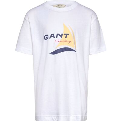 Gant Sailing Graphic T-Shirt 146-152 White 146-152 Gant Sailing Graphic T-Shirt 146-152 White 146-152