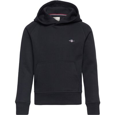 Gant Shield Hoodie 134-140 Black 134-140 Gant Shield Hoodie 134-140 Black 134-140