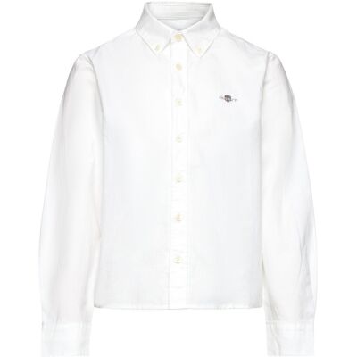 Gant Shield Oxford Bd Shirt 170 White 170 Gant Shield Oxford Bd Shirt 170 White 170