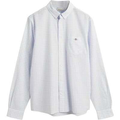 Gant Poplin Gingham Shield Shirt 134-140 Blue 134-140 Gant Poplin Gingham Shield Shirt 134-140 Blue 134-140