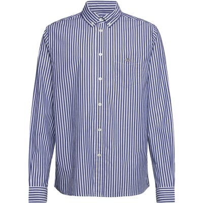 Gant Striped Shield Poplin Shirt 158-164 Blue 158-164 Gant Striped Shield Poplin Shirt 158-164 Blue 158-164