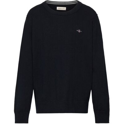 Gant Shield Classic Cotton C-Neck 134-140 Navy 134-140 Gant Shield Classic Cotton C-Neck 134-140 Navy 134-140