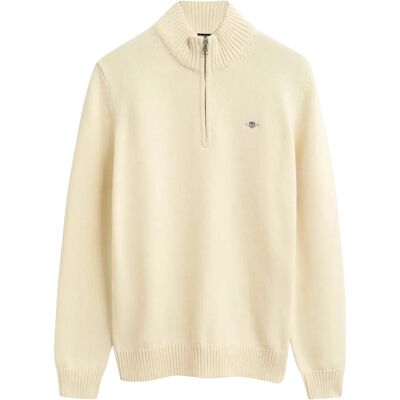 Gant Casual Cotton Half Zip 134-140 Cream 134-140 Gant Casual Cotton Half Zip 134-140 Cream 134-140