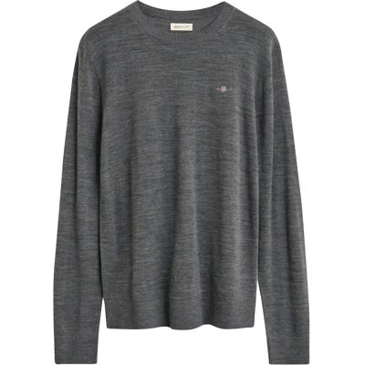 Gant Extrafine Merino Wool C-Neck 134-140 Black 134-140 Gant Extrafine Merino Wool C-Neck 134-140 Black 134-140