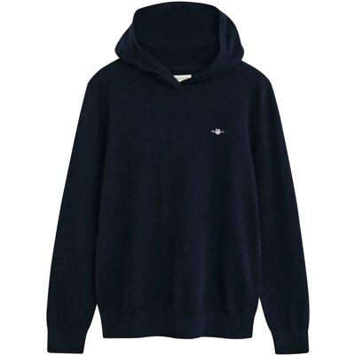 Gant Knitted Hoodie 134-140 Blue 134-140 Gant Knitted Hoodie 134-140 Blue 134-140