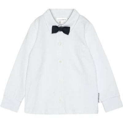 Geggamoja Shirt Bow White 86/92 White 86/92 Geggamoja Shirt Bow White 86/92 White 86/92