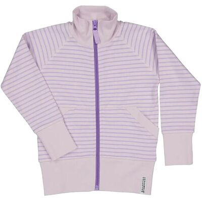 Geggamoja Zip Sweater 110/116 Purple 110/116 Geggamoja Zip Sweater 110/116 Purple 110/116