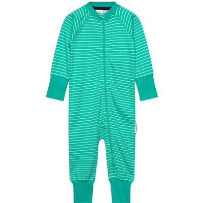 Geggamoja Pyjamas Two Way Zip 74/80 Green 74/80 Geggamoja Pyjamas Two Way Zip 74/80 Green 74/80