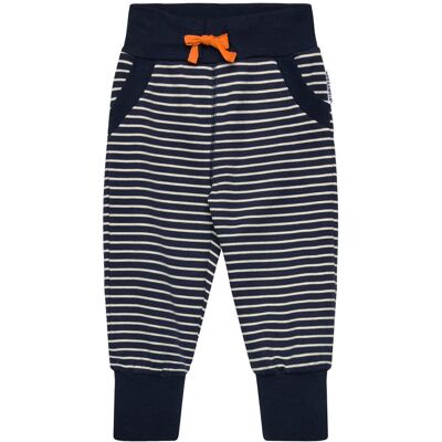 Geggamoja Long Pants Navy Beige Stripe 86/92 Navy 86/92 Geggamoja Long Pants Navy Beige Stripe 86/92 Navy 86/92