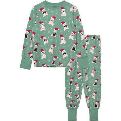 Geggamoja Bamboo Two Piece Pyjamas 86/92 Green 86/92 Geggamoja Bamboo Two Piece Pyjamas 86/92 Green 86/92