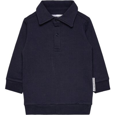 Geggamoja Collar Sweater 110/116 Navy 110/116 Geggamoja Collar Sweater 110/116 Navy 110/116